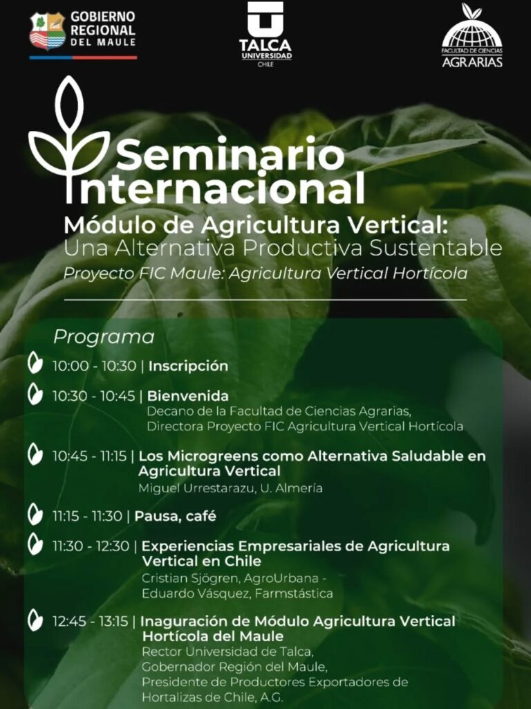 “Módulo de Agricultura Vertical: Una Alternativa Productiva Sustentable“