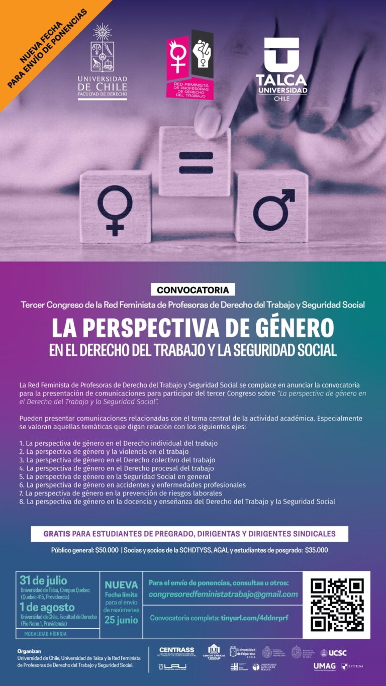 La Perspectiva de Género en el Derecho del Trabajo y de la Seguridad