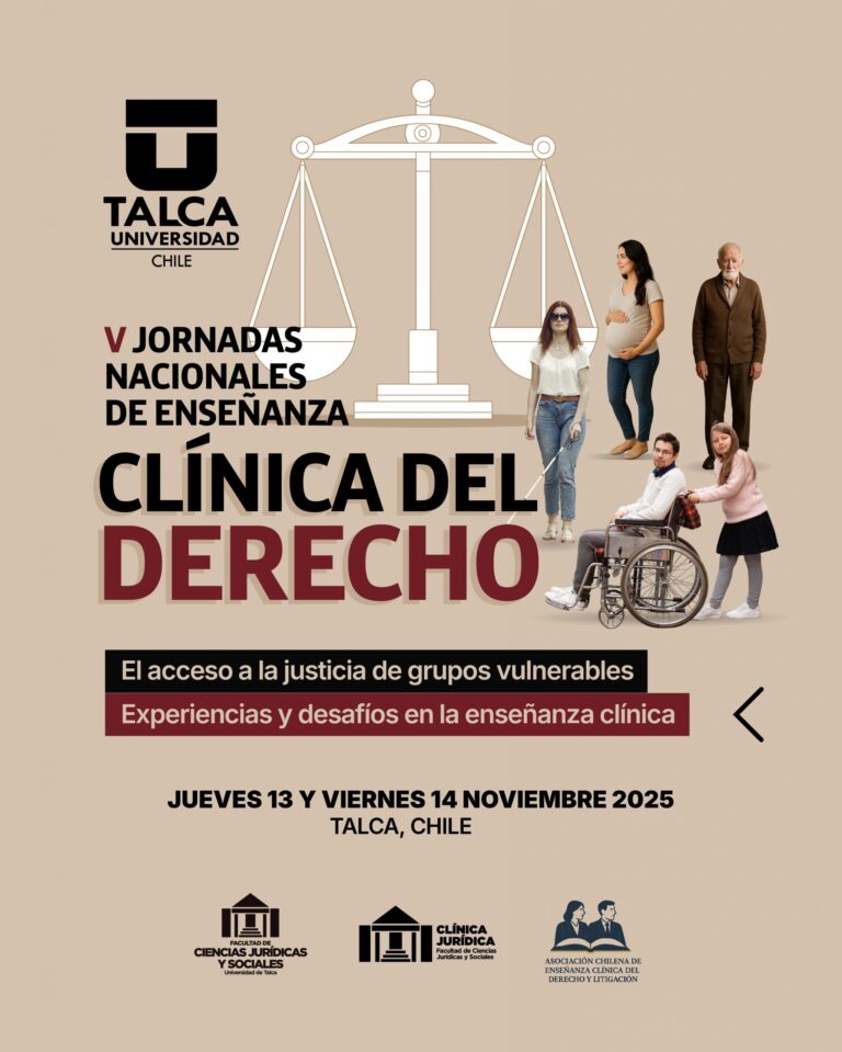 V Jornadas Nacionales de Enseñanza Clínica del Derecho del año 2025 
